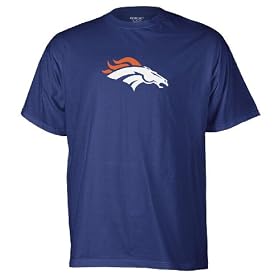Denver Broncos Reebok Navy Logo Premier T-Shirt