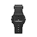 Pebble Time Round 20mm Smartwatch for Apple/Android Devices - Black/Black