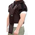 External Body Armor with Neck and Shoulder Protection - Level 3-a, Black