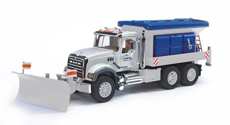 Bruder Toys Mack Granite Winter Service with Snow Plow