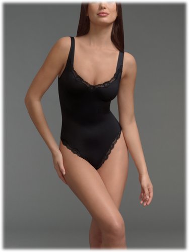 Flexees Women's One Fabulous Body II Lace Thong Body Liner #77342