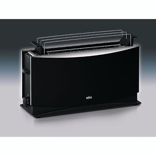 Childrens Toyshop  Küche & Haushalt : Braun MultiToast HT 550 Langschlitztoaster mit 1000 Watt schwarz
