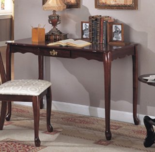 NEW QUEEN ANNE WRITING DESK IN CHERRY FINISH 