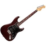 Fender STD Stratocaster HSS Electric Guitar, Rootbeer Flake