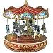 Incredible Grand Triple Decker Carousel By Mr. Christmas
