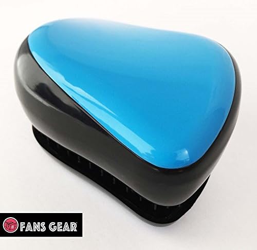Fans Gearยฎ Fashion Detangling Brush No Tangle Compact Style Hair Comb Brush - Blue
