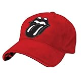 Rolling Stones - Blk Tongue Red Baseball Cap
