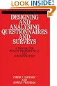 Designing and Analysing Questionnaires and Surveys: A Manual for Health Professionals and Administrators