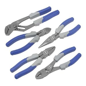 Kobalt 5 pc. Chrome Nickel Steel Pliers Set #0253677 by 