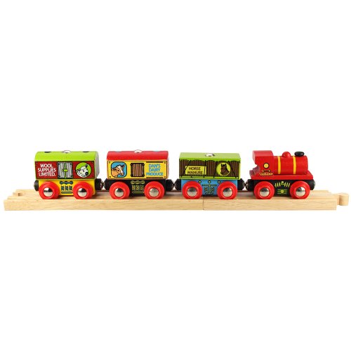 Bigjigs Rail BJT426 Farm Train
