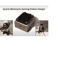 WCI Quality Motorcycle Handlebar Charging Kit - Includes Charging Unit, 360° Swivel Mount And Adjustable Dock Holder - For iPod, iPhone, Smart Phones, MP3 Players, GPS And PDA's, Etc. - Adjustable To Fit All Electric Bikes, Scooters And ATV's