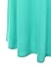 J.TOMSON Women's Short Sleeve V-neck Flared Dress MINT 2XL