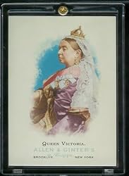 2006 Topps Allen & Ginter #335 Queen Victoria Historic Figures Baseball Card - Shipped In Protective Screwdown Case!!