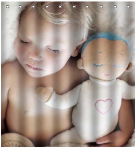 Polyester Shower Curtain Bathroom Home Bath Friendly Polyester Trendy 60x72 inch / 150x180 cm