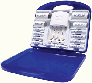 SANYO SEC-N-TG12SET-GEN 4 POSITION CHARGER & TRAVEL CASE