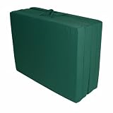 Quad-Fold Hide-A-Mat Queen 60 Hunter Green By Elite Furniture