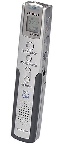 Aiwa IC-M120 Diktiergerät silber