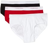 Calvin Klein Men's 3 Pack Low Rise Brief Basic Recolor