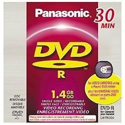 Panasonic LMRK30U 1.4 GB DVD-R Disc for DVD Camcorders