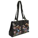 Anuschka Crsna Organizer Tote: Ethereal Butterfly Ebony