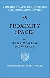 Proximity spaces