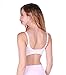 4HOW Womens Nursing Bra Maternity Breastfeeding Brassiere Pink S Fit for 30CD 32BC 34AB