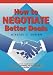 How to Negotiate Better Deals