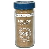 Morton & Bassett Organic Ground Cumin, 2-Ounce Jars (Pack of 3)