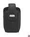 BlackBerry 8800 Series Lambskin Leather Swivel Holster, Pitch Black for 8800, 8820, and 8830
