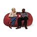 Jaxx 6 ft Lounger Microsuede Medium Foam Sofa