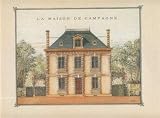 Maison de Campagne, Oise Landscapes Art Poster Print by Laurence David, 12x10