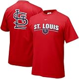 Nike St Louis Cardinals Red Arched Date T-shirt