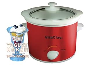 Amazon.com: VitaClay VS7600-2 RED Stonew