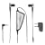 Sony MDR-NC11 Fontopia Noise Canceling Headphones with In-line Volume Control