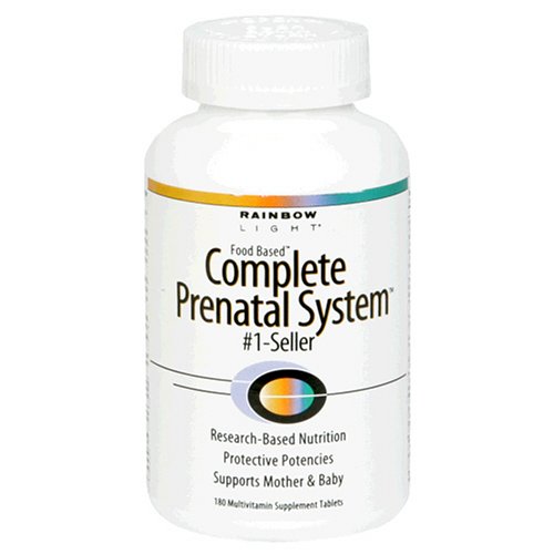 Rainbow Light Complete Prenatal System, Food Based, Tablets, 180 tablets