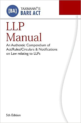 LLP Manual - Bare Act (5th Edition, 2017) Paperback – 2016