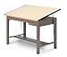 Four Post Drafting Table - Mayline Office Furniture - 7736BSDBE