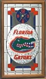Florida Gators Stained Glass Wall Clock