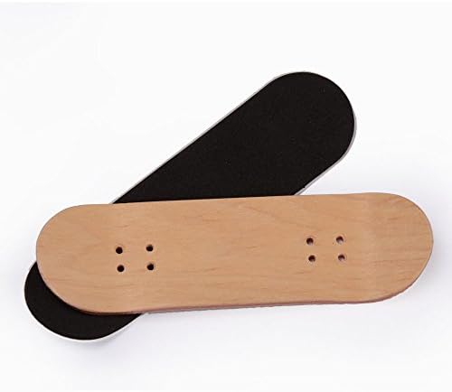 SDIT Maple Complete Wooden Fingerboard Metal Nuts Trucks - Basic Bearing Black Wheel