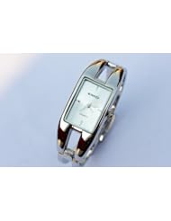 Elegant Fashion Square Ladys Womens Bracelet Bangle Wrist Quartz Watch