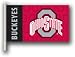 Ohio State Buckeyes 11x18 Double Sided Car Flag