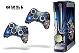 New XBOX 360 Console Protective Skin - Ragdoll Blue