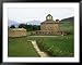 Romanesque Church of Eunate, Pilgrims Burial Place, Dating from 12th Century, Navarre Architecture Framed Art Poster Print by Ken Gillham, 49x39