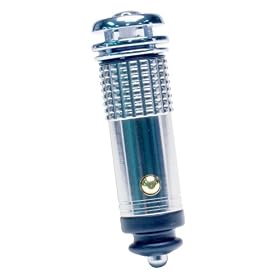 12V, Mini Air Purifier/Ionizer Mini, Chrome