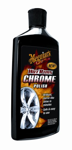 Meguiars G16108 Hot Rims Chrome Polish 10 oz pack of 6 Meguiars G16108 Hot Rims Chrome Polish 10 oz pack of 6