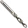 Union Butterfield 1582(UNC)/1582(UNF) High-Speed Steel Spiral Flute Tap, Uncoated (Bright) Finish, Round Shank with Square End