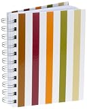 YOUNG GENERATION YP 233016 A6 WIRE-O-BOOK  Hardcover Notizbuch DIN A6 holzfreies Papier kariert und perforiert Straw