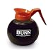 BUNN 06088.0001 12-Cup Glass Coffee Decanter, Orange