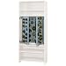 Lyon DD8195 Swinging Panel Unit for 36" Wide Tool Storage Shelving Units, 34-1/2" Width x 37-3/4" Height, Dove Gray
