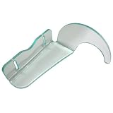 Surfboard Wall Racks - Display, Clear Acrylic, No Fin Horizontal Ultra-Flush Mount